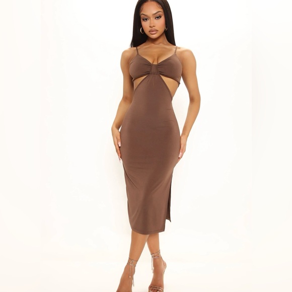Fashion Nova Midi Dress - Picture 1 of 7